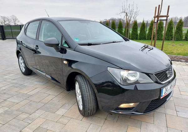 Seat Ibiza cena 22999 przebieg: 142000, rok produkcji 2012 z Białobrzegi małe 781